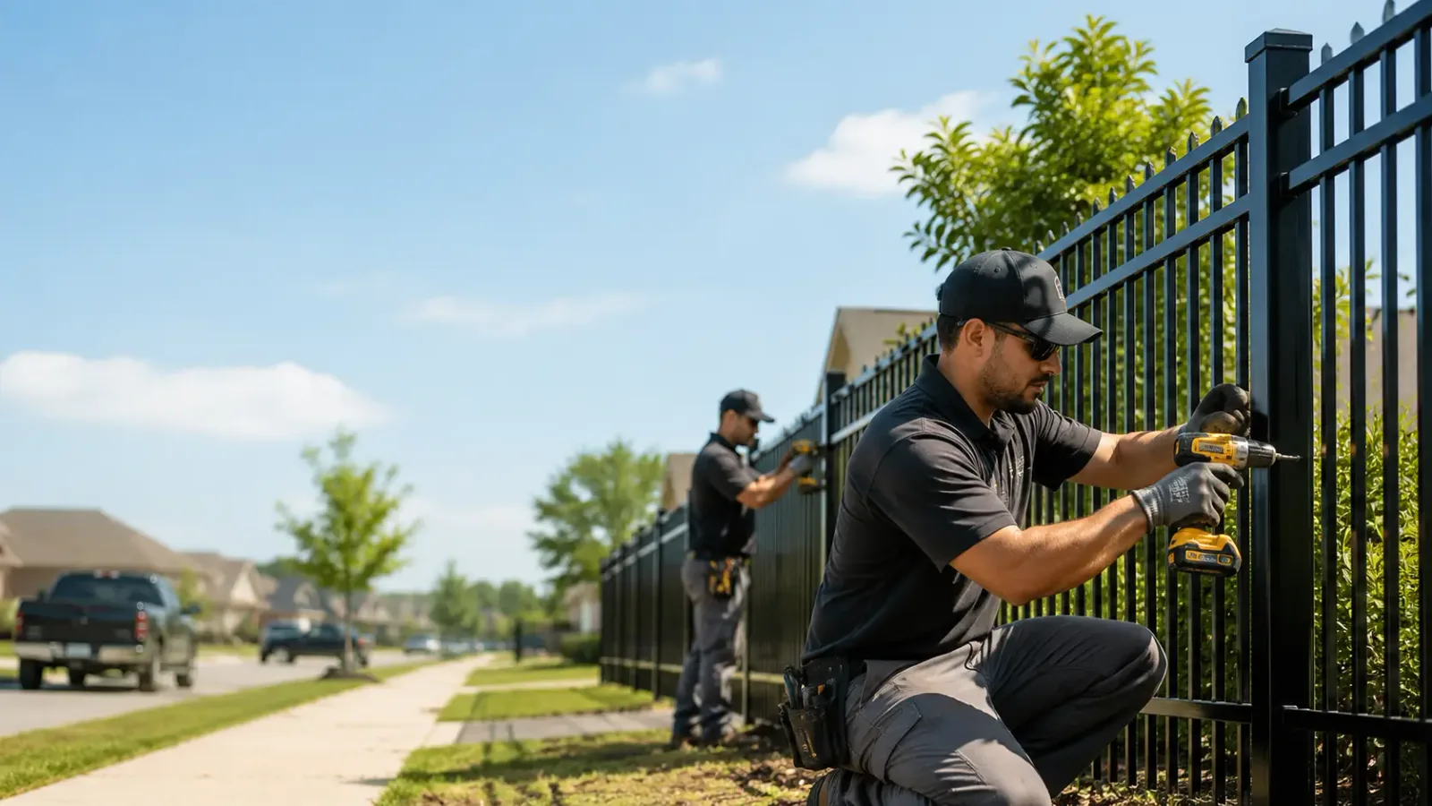 Metal Fence Installation in Gregory, AR